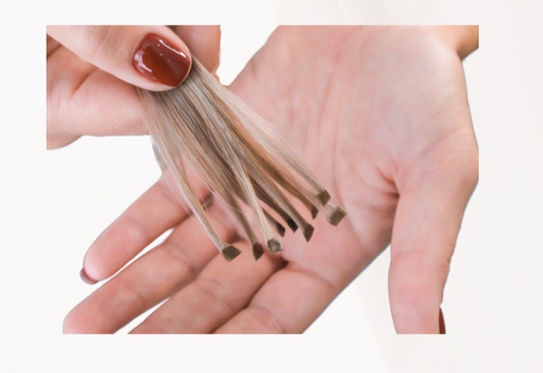 صيانة اكستنشين التيب او الستيكر مع أعادة التركيب ( الخصلة )